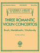 Three Romantic Violin Concertos Violin and Piano cover